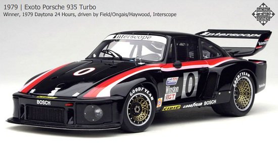 エグゾト 1/18 ポルシェ Porsche 935 Turbo ターボ #99レース名