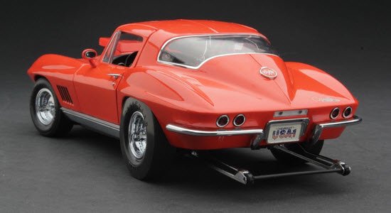 エグゾト MTB00017 1/18 コルベット スティングレイ 1967 Exoto Corvette Moroso Drag Racer クーペ  - エグゾト専門店【EXOTO FANTASY】