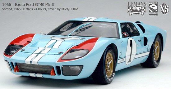 EXOTO Ford GT40 MkⅡ #1 エグゾト フォード-