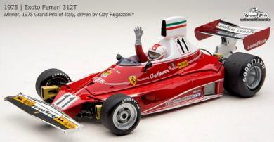 エグゾト GPC97051 1/18 フェラーリ 312T イタリアGP 優勝 クレイ 
