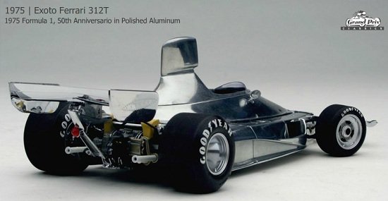 エグゾト GPC97059 1/18 フェラーリ 312T アルミニウム 50周年記念
