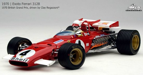 Exoto １/１８グランプリクラシックシリーズ　フェラーリ３１２B　１９７０