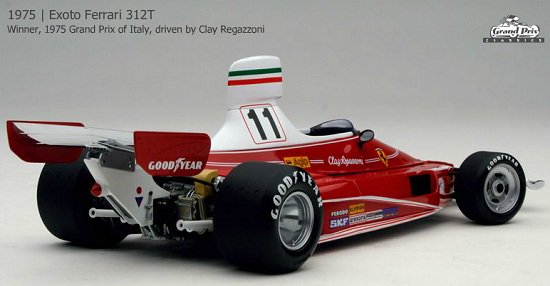 エグゾト 1/18 フェラーリ イタリアGP 1975 Exoto Ferrari 312T #11 ...