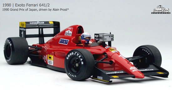 エグゾト GPC97103 1/18 フェラーリ 日本GP アラン・プロスト