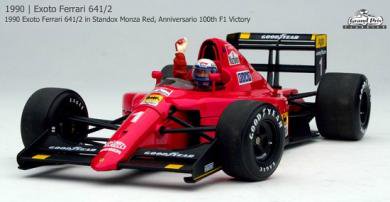 エグゾト GPC97105 1/18 フェラーリ フランスGP F1 100勝記念