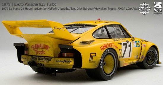 エグゾト 1/18 ポルシェ ルマン 1979 Exoto Porsche 935 Turbo #71