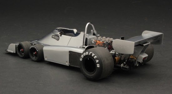 エグゾト GPC97047 1/18 ティレル フォード P34 6輪 ワークス プロトタイプ 1976 Exoto Tyrrell Ford P34  Satin アルミニウム - エグゾト専門店【EXOTO FANTASY】