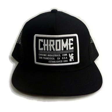 【日本未発売】クローム トラッカーキャップ(Chrome Trucker Cap) ブラック - クローム(CHROME）メッセンジャーバッグ