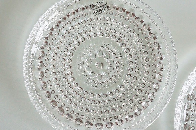 ビンテージ アラビア カステへルミ 皿6枚セット ガラス 食器