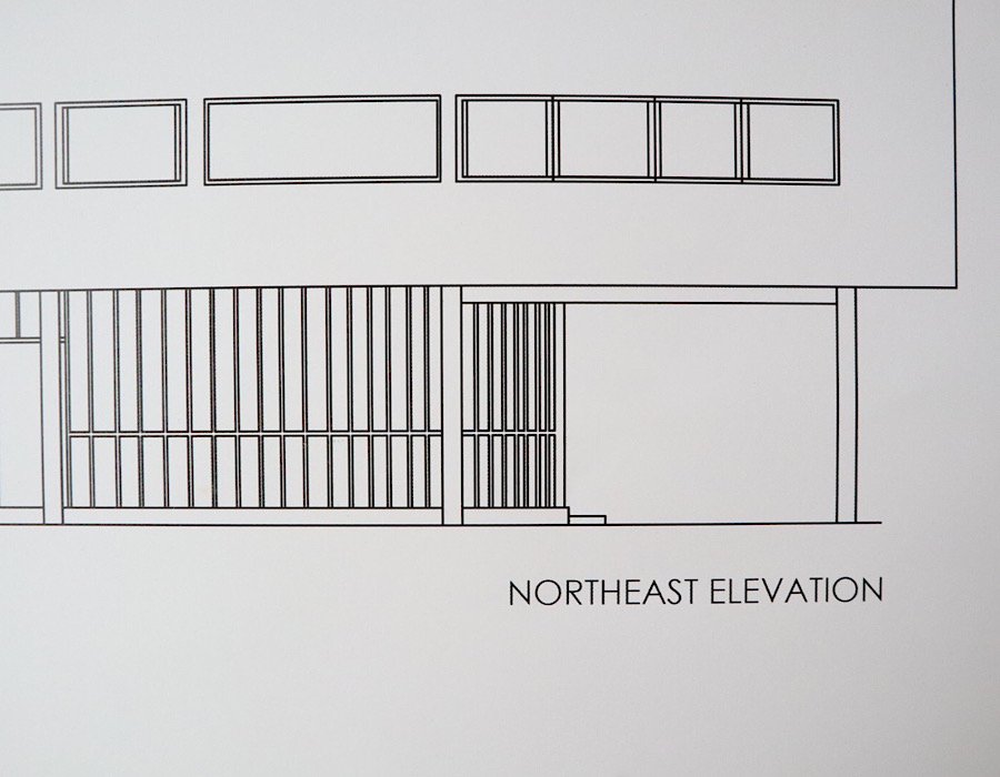 建築ポスター（ル・コルビュジェ サヴォワ邸）ドイツ 通販 - 北欧雑貨、北欧インテリア・キッチン雑貨のお店｜suosikki 北欧雑貨店 スオシッキ