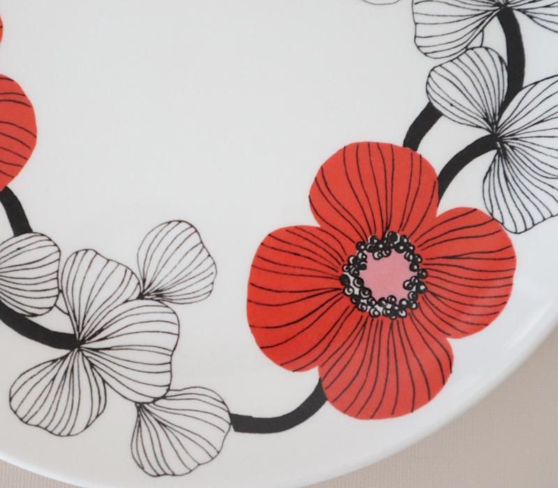 ARABIA社　　大プレート ARABIA(アラビア)Talvikki(タルヴィッキ)プレート(17cm)の通販