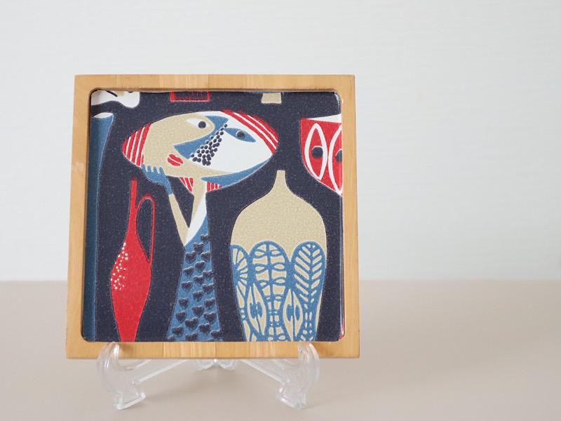 ★スティングリンドベリの双子　陶器 Stig Lindberg（スティグ・リンドベリ）『Pottery 』トレイ- 北欧雑貨