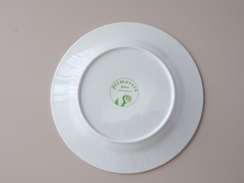 【希少】イッタラ　マリメッコ　プリマヴェーラ プレート グリーン iittala/イッタラ×marimekko/マリメッコ Primavera