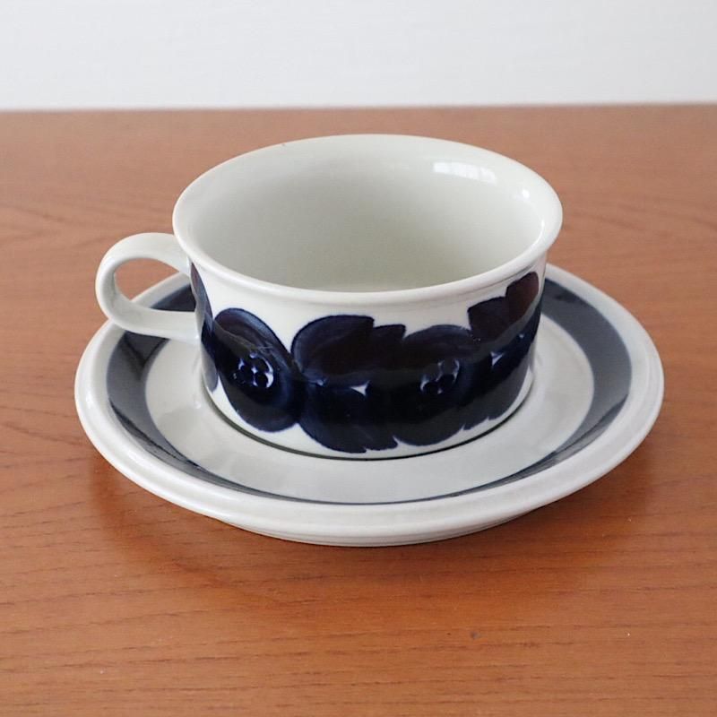 ARABIA アラビア Anemone アネモネ ティーカップ＆ソーサー北欧