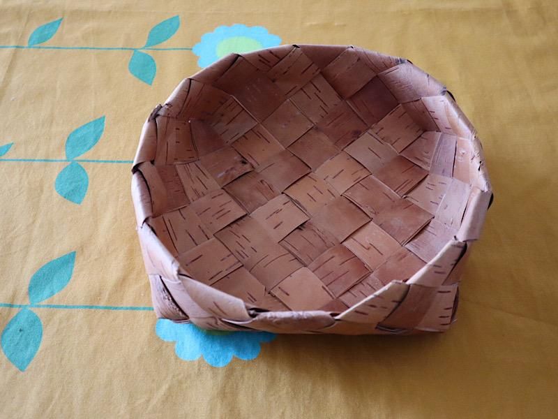 北欧 白樺のカゴ セット｜ヴィンテージ -北欧雑貨、北欧