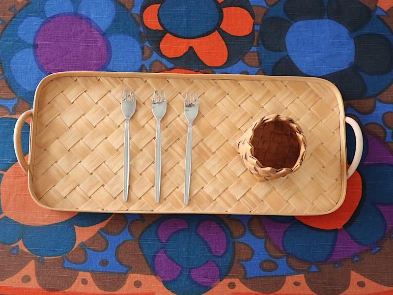 北欧 スウェーデン スポーンコリ トレイ | かご・バスケット