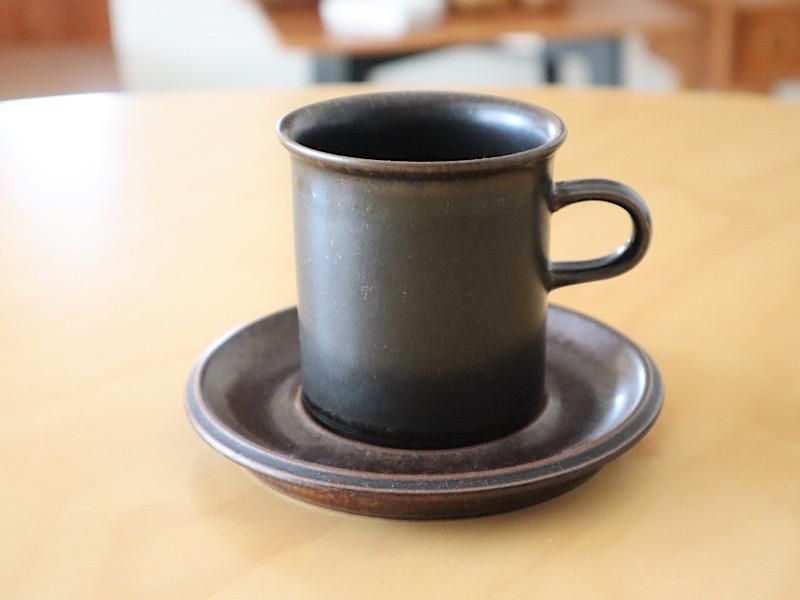 ARABIA アラビア Ruska ルスカ コーヒーカップ&ソーサー 北欧食器