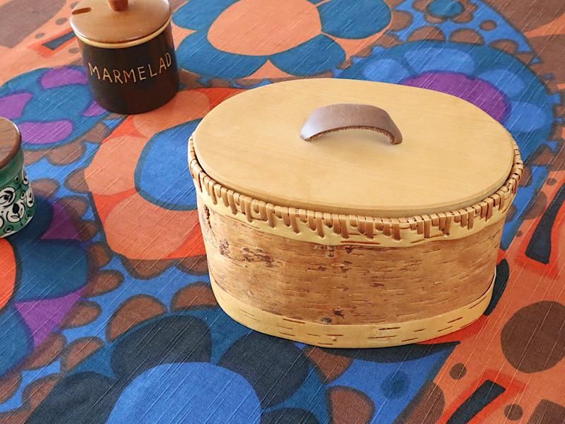 リトアニア 白樺キャニスター | 北欧雑貨 - 北欧雑貨、北欧インテリア