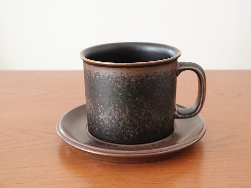 北欧雑貨/北欧食器/北欧/食器/雑貨/ヴィンテージ/arabia/アラビア/ruska/ルスカ/カップ&ソーサー/コーヒーカップ/ソーサー/キッチン/インテリア