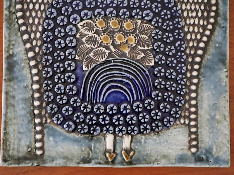 希少】Gustavsberg グスタフスベリ Lisa Larson リサ・ラーソン 陶板