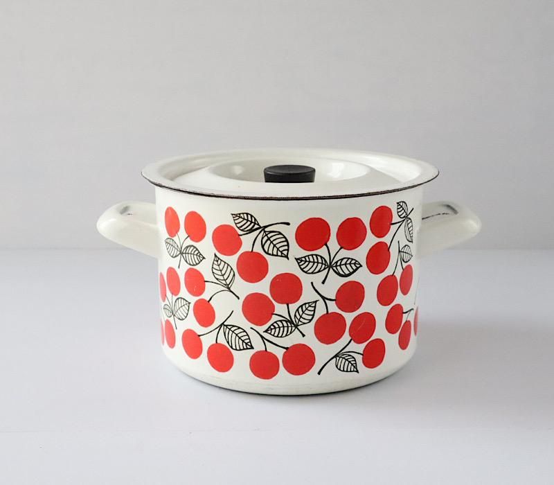 FINEL フィネル Kirsikka キルシッカ さくらんぼ 両手鍋 北欧食器