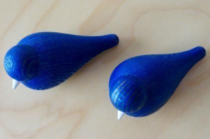 aarikka アーリッカ 青い鳥のオブジェ - 北欧雑貨、北欧 aarikka アーリッカ 青い鳥のオブジェ - 北欧雑貨、北欧