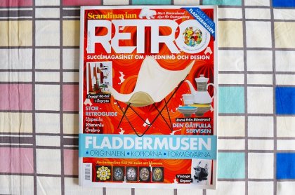 スウェーデン RETRO(レトロ)の雑誌- 北欧雑貨、北欧インテリア・キッチン雑貨のお店｜suosikki 北欧雑貨店 スオシッキ