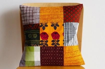 マリメッコ　生地　パッチワーク　クッションカバー marimekko 