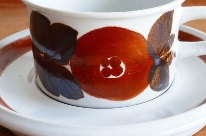 ARABIA(アラビア)Rosmarin(ロスマリン)デミタスカップ&ソーサーー北欧