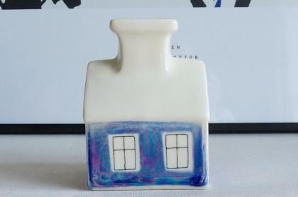 ARABIA アラビア ヘルヤ ハウスキャンドルホルダー（ブルー）の通販