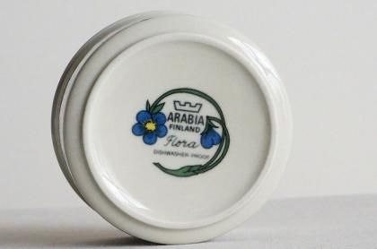 ARABIA アラビア Flora フローラ シュガーボウル- 北欧雑貨、北欧