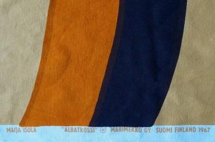 marimekko(マリメッコ)ヴィンテージファブリック ALBATROSSI 1967年