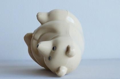 しろくま貯金箱 （ヴィンテージ・Nordea）通販- 北欧雑貨、北欧