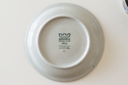 北欧ヴィンテージ食器｜ARABIA アラビア Riikka コーヒーカップ＆ソーサー（ブルー）-  北欧雑貨、北欧インテリア・キッチン雑貨のお店｜suosikki 北欧雑貨店 スオシッキ