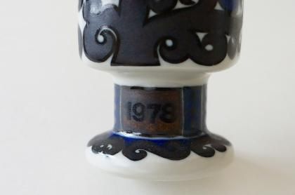 ARABIA アラビア Kalevala カレワラ イヤーエッグスタンド 1978年