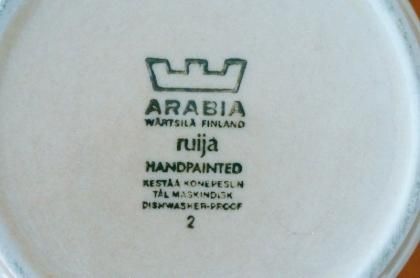 ARABIA アラビア Ruija ルイージャ ピッチャー- 北欧雑貨、北欧