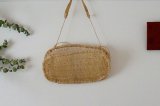 Handwoven Tree Bark Basket LongʥХå/ƥꥢ
