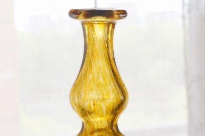 北欧ヴィンテージ/花瓶】コスタ ボダ ガラスのフラワーベース(1970'S