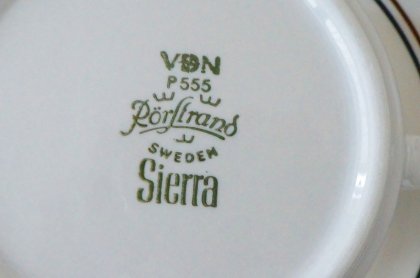 【北欧ヴィンテージ食器】Rorstrand ロールストランド シーラ Sierra ティーカップ＆ソーサー-  北欧雑貨、北欧インテリア・キッチン雑貨のお店｜suosikki 北欧雑貨店 スオシッキ