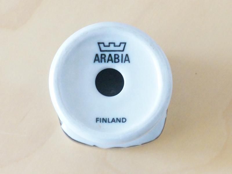 ARABIA - 1981年 ARABIA カレワラ イヤー エッグカップ スタンド アラビア ARABIA アラビア Kalevala カレワラ イヤーエッグスタンド 1981