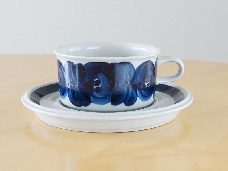 アラビア　アネモネ　ARABIA ARABIA アラビア Anemone アネモネ ティーカップ＆ソーサー - 北欧雑貨