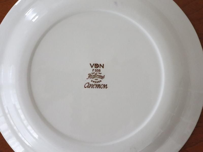 Rorstrand ロールストランド anemon アネモン プレート（24cm） - 北欧