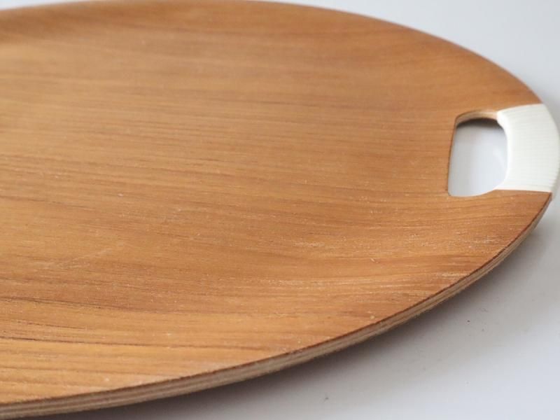 北欧雑貨 チーク トレイ（ラウンド） - 北欧雑貨、北欧インテリア