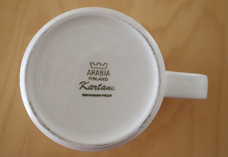 ARABIA アラビア kartano カルタノ ピッチャー- 北欧雑貨、北欧