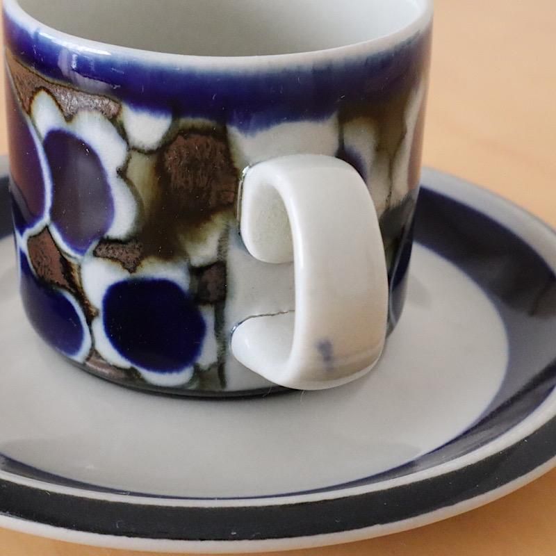 ARABIA saara サーラコーヒーカップ&ソーサー&プレート 5客セット ARABIA】 Saara/ サーラ コーヒーカップ & ソーサーC・アラビア