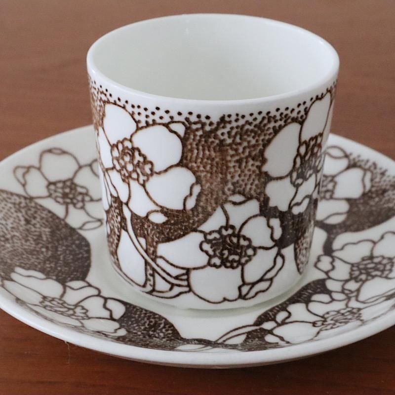 GUSTAVSBERG(グスタフスベリ)EMMA(エマ)コーヒーカップ＆ソーサー