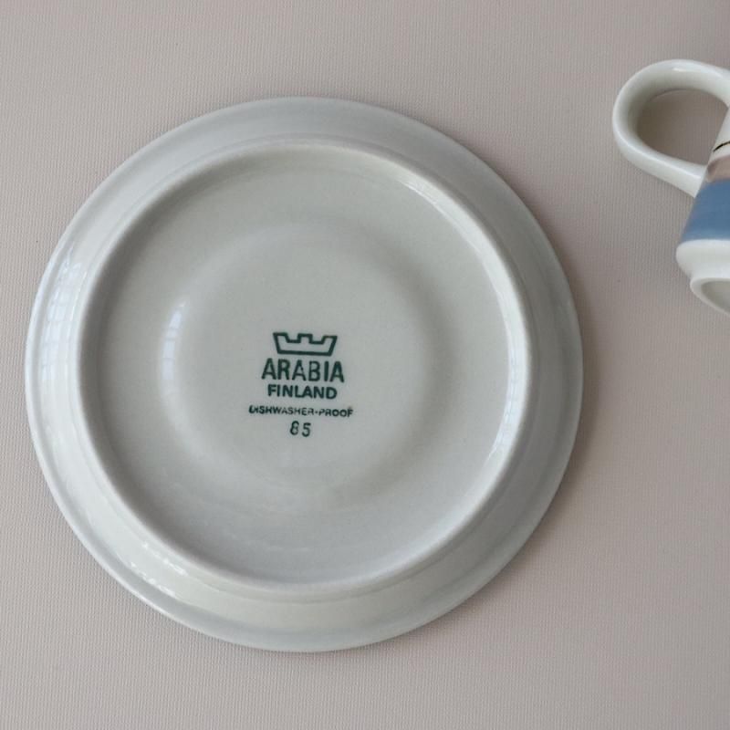 ARABIA -  ARABIA(アラビア) Uhtua デミタスカップ&amp;ソーサー ケーキ皿 ARABIA（アラビア）/Uhtua /デミタスカップ＆ソーサー - NORR LAND