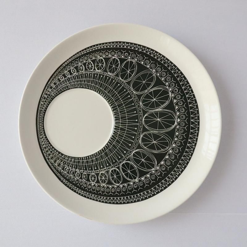 アラビア　アピラ ARABIA(アラビア)TVセット Pikapara-astiat グレー -北欧雑貨、北欧