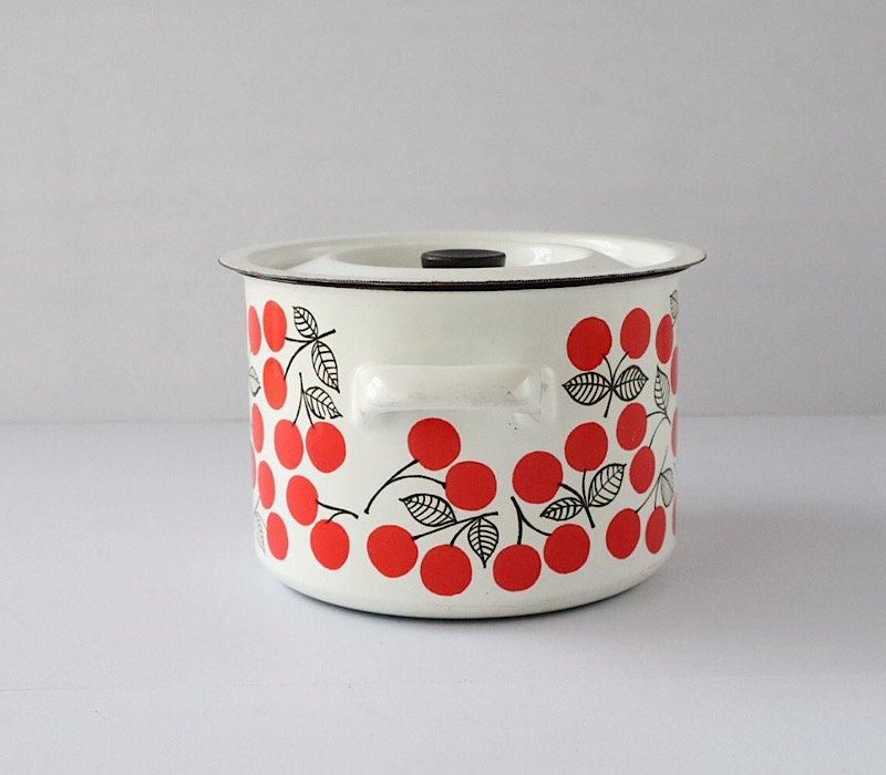 FINEL フィネル Kirsikka キルシッカ さくらんぼ 両手鍋 北欧食器