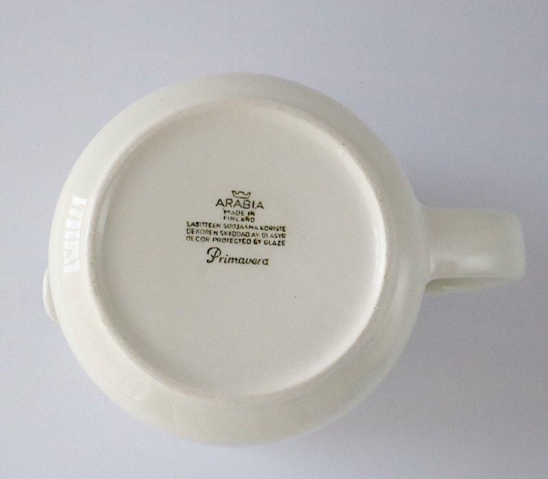ARABIA アラビア PRIMAVERA プリマヴェーラ ピッチャー | 北欧